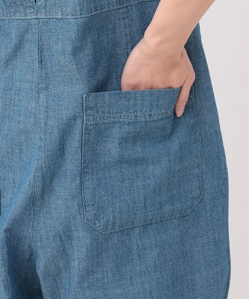 チチカカ サロペット オーバーオール Rico 刺繍デニムサロペット