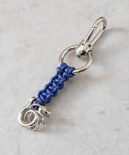 SENTI（センティ） キーホルダー センティ / LEATHER BRAID KEY HOLDER