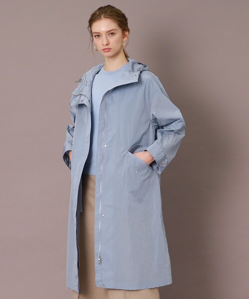 美品✨ドレステリア　23SS 洗える　ショートモッズコート　綿　38 ベージュ 公式】DRESSTERIOR（ドレステリア）の通販 | トレンチコート通販