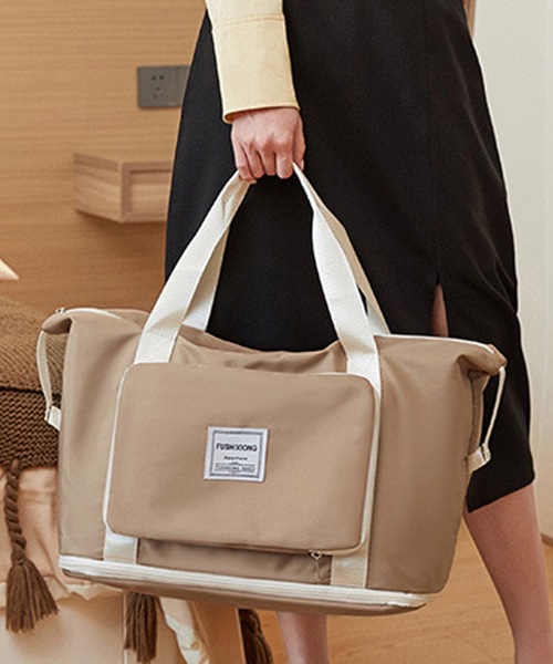 shopnikoniko（ショップにこにこ） ボストンバッグ トラベルバッグ 大