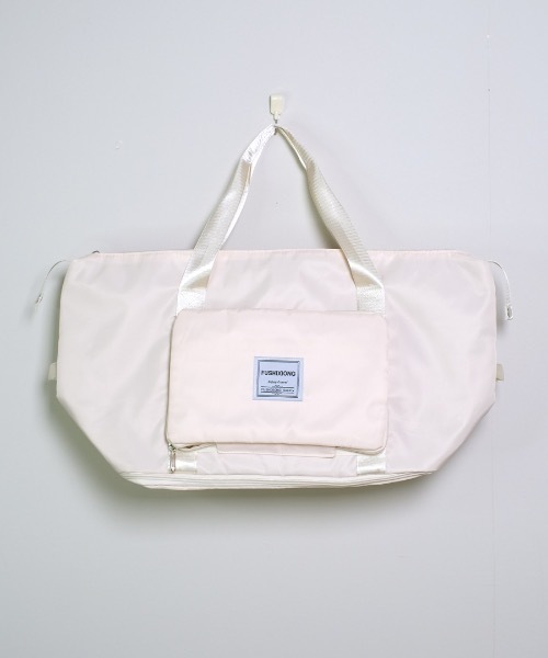 shopnikoniko（ショップにこにこ） ボストンバッグ トラベルバッグ 大