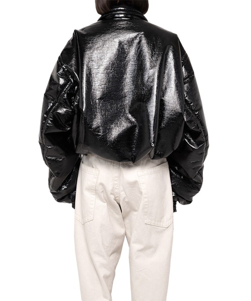 コート アウター Enamel Puffer Jacket レディースの画像