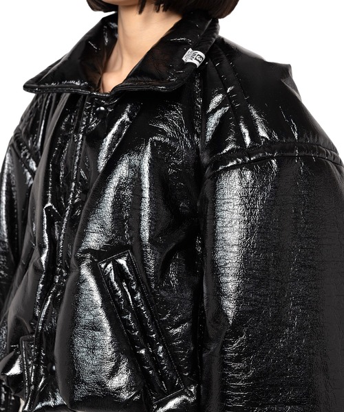コート アウター Enamel Puffer Jacket レディースの画像