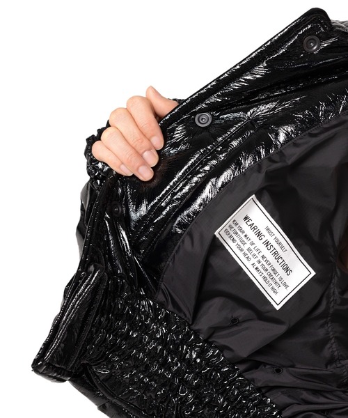 コート アウター Enamel Puffer Jacket レディースの画像
