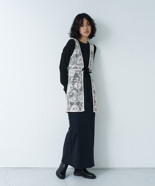 ブラウス シャツ garden lace 2way blouse レディース CODE A ブラウス シャツ garden lace 2way blouse レディース