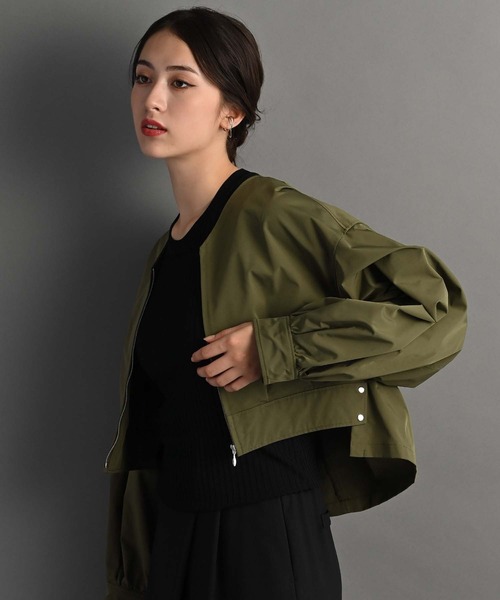 RAW FUDGE ブルゾン アウター ビッグスリーブショートブルゾン  