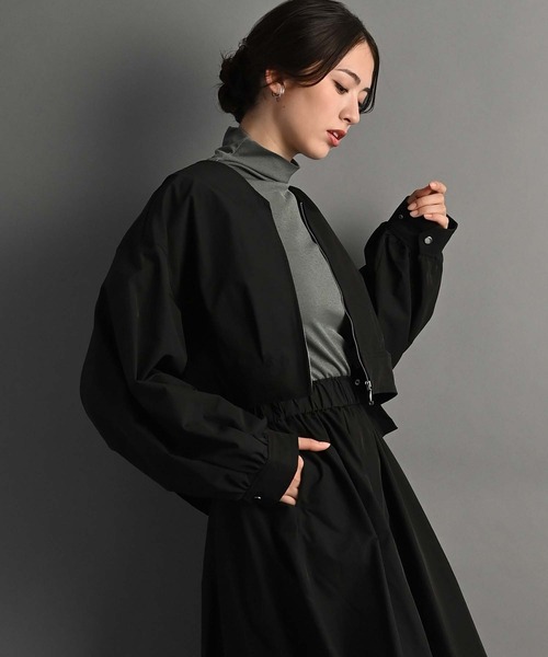 RAW FUDGE ブルゾン アウター ビッグスリーブショートブルゾン  