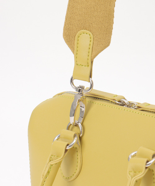 ikka（イッカ） ボストンバッグ PU 2WAYガバットボストンバッグ