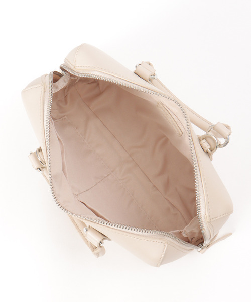 ikka（イッカ） ボストンバッグ PU 2WAYガバットボストンバッグ