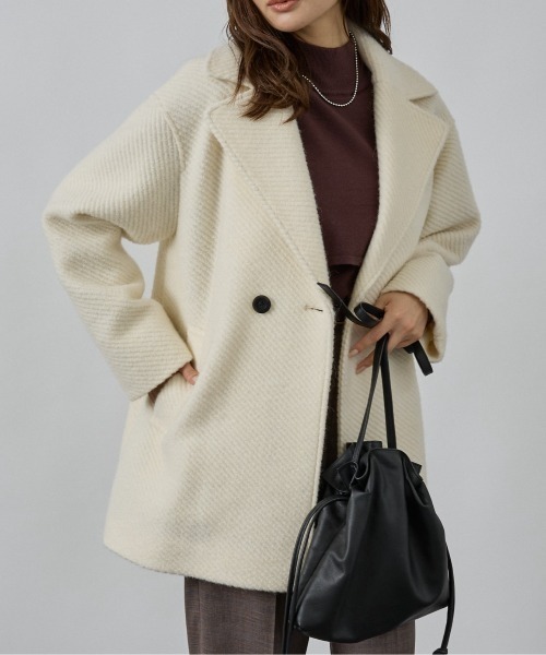 abahouse mavie（アバハウスマヴィ） ピーコート pコート ダブルハーフ