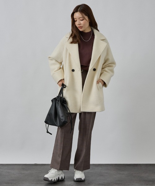 abahouse mavie（アバハウスマヴィ） ピーコート pコート ダブルハーフ