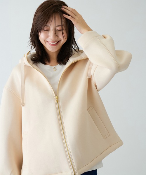tシャツ ダンボールニットパーカー レディース