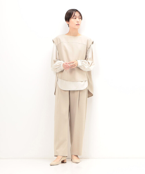 Gabardine K.T（ギャバジンK.T） パンツ 「セットアップ対応」パウダー