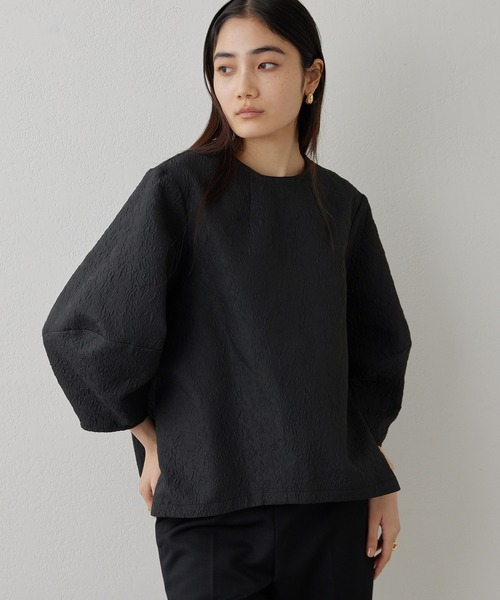 THE PAUSE ブラウス シャツ 「THE PAUSE」ジャガード