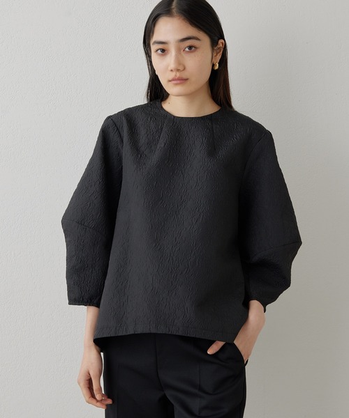 THE PAUSE ブラウス シャツ 「THE PAUSE」ジャガード