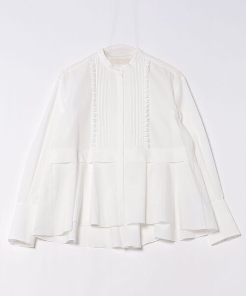 Marilyn Moon タックフリルフレアシャツ レディース : ZOZOTOWN