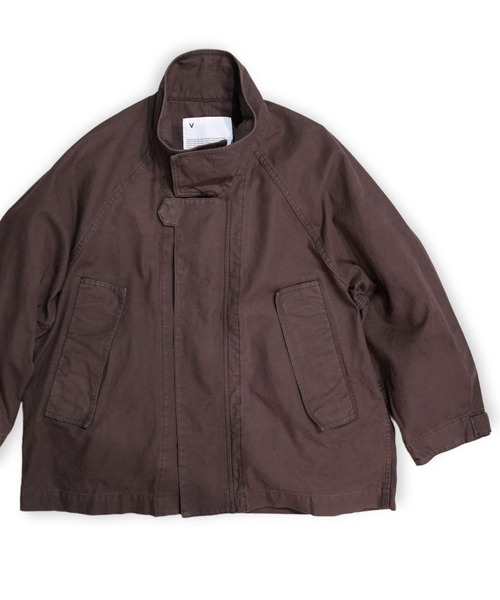 ブルゾン アウター 「VOAAOV」HEAVY OXFORD BLOUSON メンズ レディースの画像
