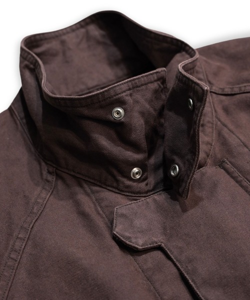 ブルゾン アウター 「VOAAOV」HEAVY OXFORD BLOUSON メンズ レディースの画像