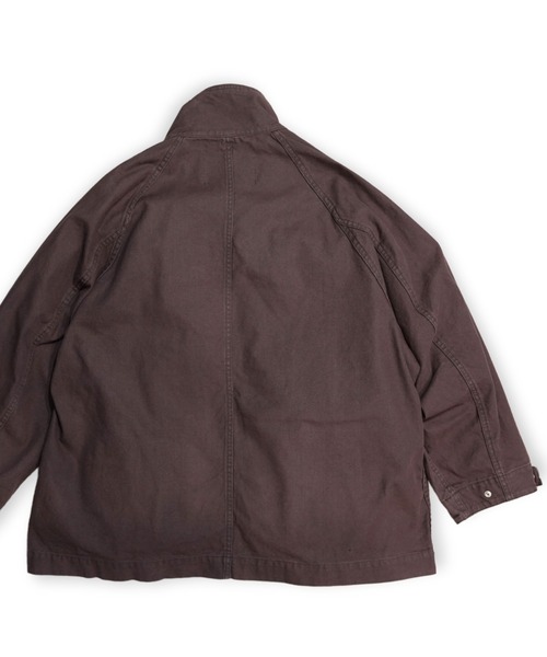 ブルゾン アウター 「VOAAOV」HEAVY OXFORD BLOUSON メンズ レディースの画像