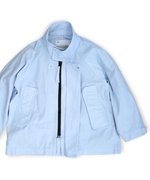 ブルゾン アウター 「VOAAOV」HEAVY OXFORD BLOUSON メンズ レディースの画像