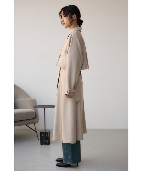 AZUL BY MOUSSY トレンチコート コート マルチWAYトレンチコート