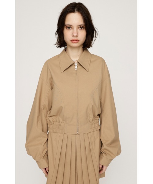 FRAMeWORKベッチュウALUTASｚｉｐブルゾン SLY ブルゾン アウター 「セットアップ可」FRONT ZIP CROP BZ