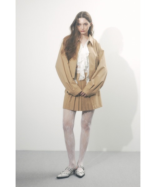 SLYセットアップ SLY ブルゾン アウター 「セットアップ可」FRONT ZIP CROP BZ