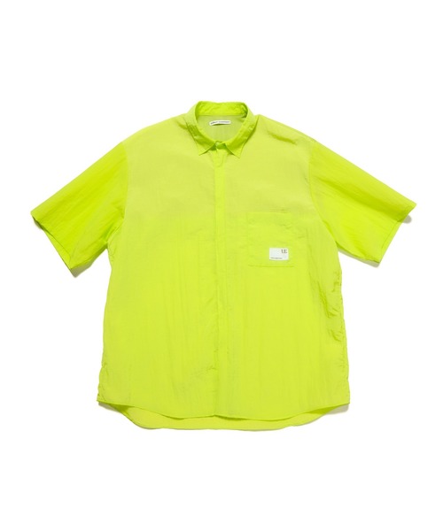 uniform experiment シャツ CRYSTAL NYLON VENTILATION SHIRT メンズ