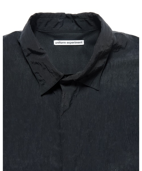 uniform experiment シャツ CRYSTAL NYLON VENTILATION SHIRT メンズ