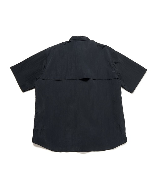 uniform experiment シャツ CRYSTAL NYLON VENTILATION SHIRT メンズ