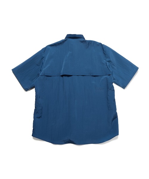 uniform experiment シャツ CRYSTAL NYLON VENTILATION SHIRT メンズ