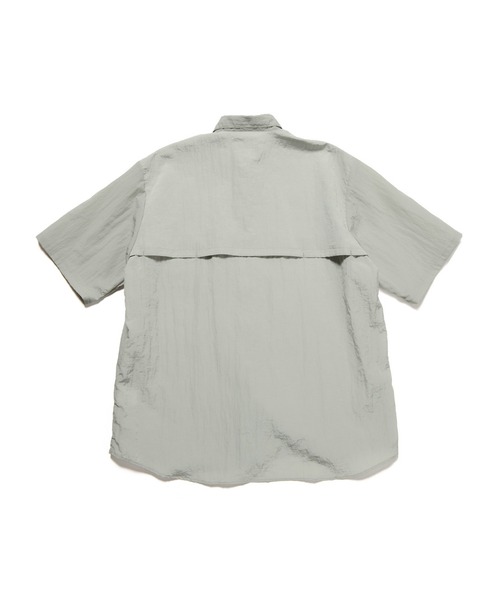uniform experiment シャツ CRYSTAL NYLON VENTILATION SHIRT メンズ