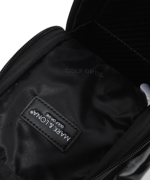 MARK&amp;LONA - MARK&amp;LONA ゴルフ ポーチ ブラック Women's Bag | GOLF Bag | MARK ＆ LONA – MARK & LONA GLOBAL