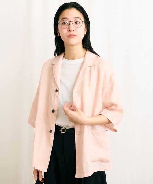 人気特価をすべて DAILY シャツ ブラウス London fig LINEN レディース shirt トップス