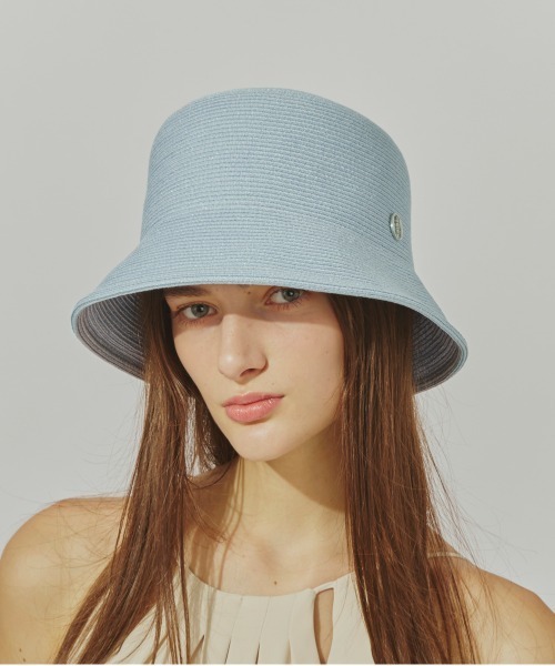 Chapeau d' O（シャポードオー） 帽子 ハット Lame Silk Braid Bucket