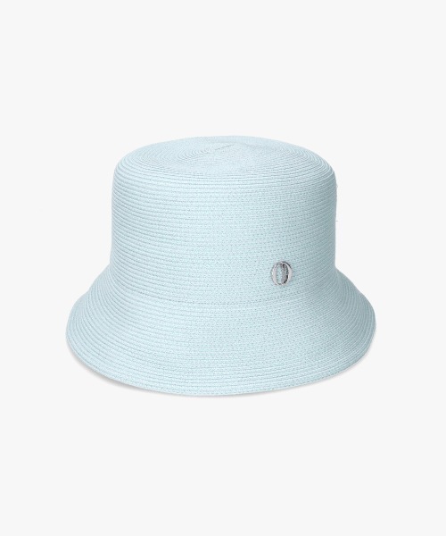 Chapeau d' O Lame Silk Braid Bucket帽子 Chapeau d' O Lame Silk Braid Bucket | 57.5cm(75) BLACK (01