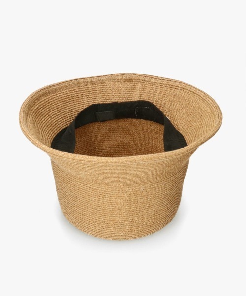 Chapeau d' O Lame Silk Braid Bucket帽子 Chapeau d' O Lame Silk Braid Bucket | 57.5cm(75) BLACK (01