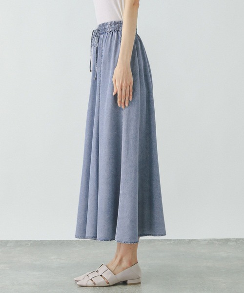 GLOBAL WORK（グローバルワーク） スカート エアリーリラックスDENIM