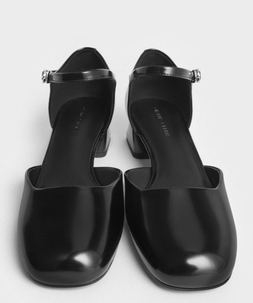 CHARLES ＆ KEITH パンプス ドルセイ アンクルストラップ