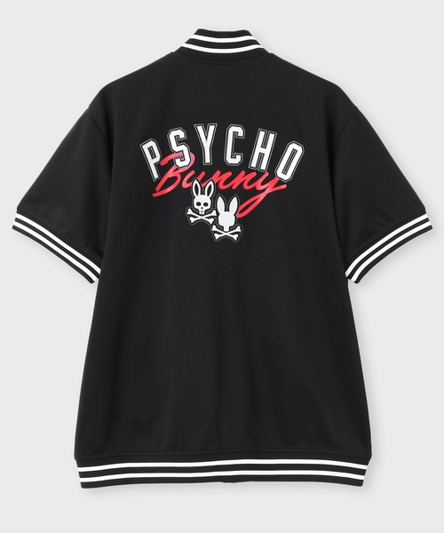 Psycho Bunny スカジャン ダンボール 半袖バーシティジャケット