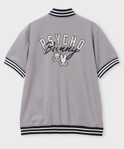 Psycho Bunny スカジャン ダンボール 半袖バーシティジャケット