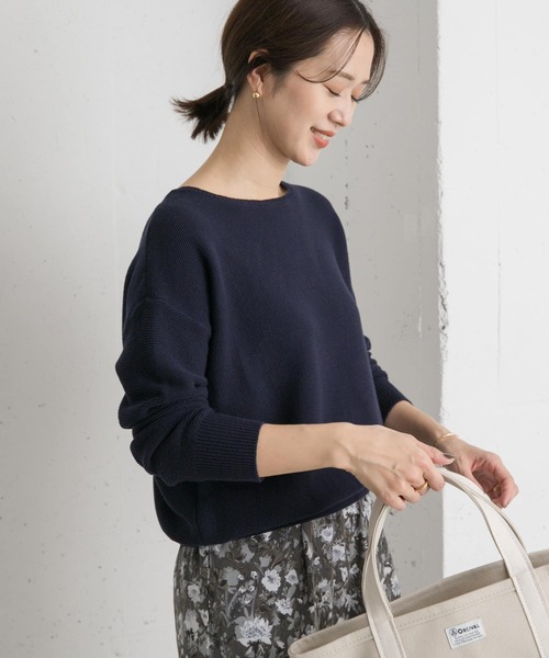 URBAN RESEARCH DOORS ニット セーター コットンボートネック