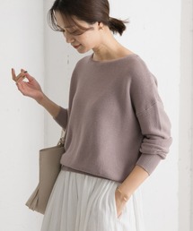 ニット セーター コットンボートネックガーターKNIT レディース｜ZOZOTOWN Yahoo!店