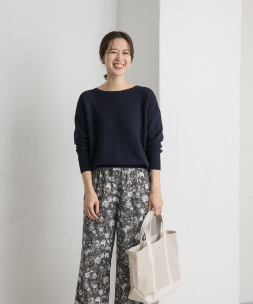 URBAN RESEARCH DOORS ニット セーター コットンボートネック