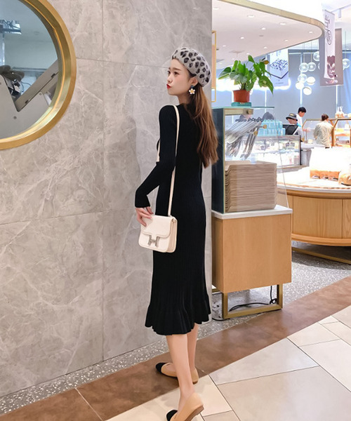 「Ulysses」 ニットワンピース F ベージュ レディース_画像3