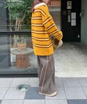ジーンズ デニム デニムパンツ フリンジバギー...の詳細画像3