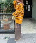 ジーンズ デニム デニムパンツ フリンジバギー...の詳細画像1