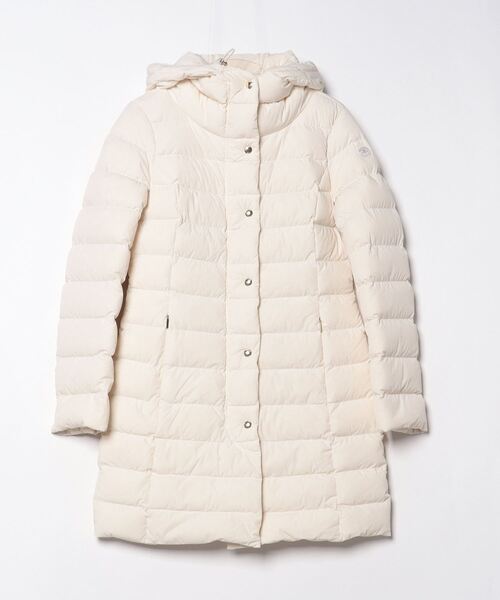 CAPEHORN（ケープホーン） 刺繍ダウンコート 44 ホワイト レディース