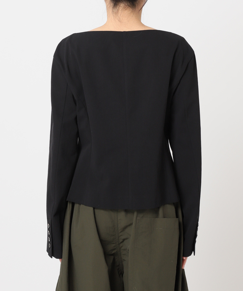 ブラウス シャツ “O”COTTON HIGH TWIST COMPACT シャツ レディース