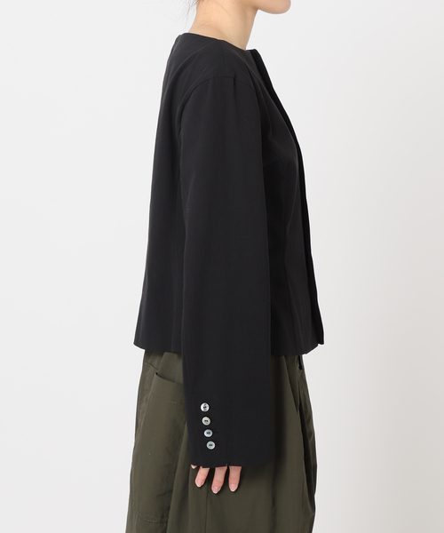ブラウス シャツ “O”COTTON HIGH TWIST COMPACT シャツ レディース